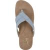 imageCLIFFS BY WHITE MOUNTAIN Womens Fateful FlipFlopLt BlueNubuck