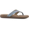 imageCLIFFS BY WHITE MOUNTAIN Womens Fateful FlipFlopLt BlueNubuck