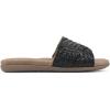 imageCLIFFS BY WHITE MOUNTAIN Womens Flawless Slide SandalBlackRaffia
