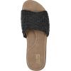 imageCLIFFS BY WHITE MOUNTAIN Womens Flawless Slide SandalBlackRaffia