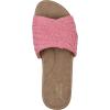 imageCLIFFS BY WHITE MOUNTAIN Womens Flawless Slide SandalFuchsiaRaffia