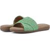 imageCLIFFS BY WHITE MOUNTAIN Womens Flawless Slide SandalGreenRaffia