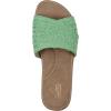 imageCLIFFS BY WHITE MOUNTAIN Womens Flawless Slide SandalGreenRaffia