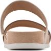 imageCLIFFS BY WHITE MOUNTAIN Womens Tahlie Slide SandalTanBurnRaffia