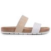imageCLIFFS BY WHITE MOUNTAIN Womens Tahlie Slide SandalWhiteBurnRaffia