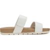 imageCLIFFS BY WHITE MOUNTAIN Womens Tahlie Slide SandalWhiteEsprint