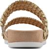 imageCLIFFS BY WHITE MOUNTAIN Womens Thankful Slide SandalGoldMetallicSmooth