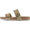imageCLIFFS BY WHITE MOUNTAIN Womens Thankful Slide SandalGoldMetallicSmooth