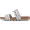 imageCLIFFS BY WHITE MOUNTAIN Womens Thankful Slide SandalWhiteSmooth