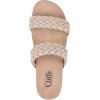 imageCLIFFS BY WHITE MOUNTAIN Womens Truly Slide SandalBeigeSmooth
