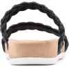 imageCLIFFS BY WHITE MOUNTAIN Womens Truly Slide SandalBlackSmooth