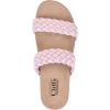 imageCLIFFS BY WHITE MOUNTAIN Womens Truly Slide SandalLt PinkSmooth
