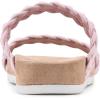 imageCLIFFS BY WHITE MOUNTAIN Womens Truly Slide SandalLt PinkSmooth