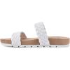 imageCLIFFS BY WHITE MOUNTAIN Womens Truly Slide SandalWhiteSmooth