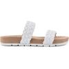 imageCLIFFS BY WHITE MOUNTAIN Womens Truly Slide SandalWhiteSmooth