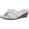 imageCLIFFS BY WHITE MOUNTAIN Womens Candie Wedge SandalWhiteSmooth