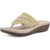 imageCLIFFS BY WHITE MOUNTAIN Womens Comate FlipFlopYellowNubuck