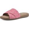 imageCLIFFS BY WHITE MOUNTAIN Womens Flawless Slide SandalFuchsiaRaffia