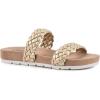 imageCLIFFS BY WHITE MOUNTAIN Womens Truly Slide SandalGoldMetallicSmooth