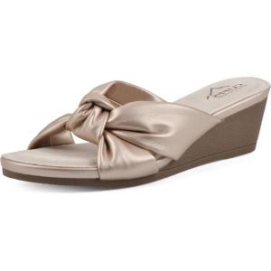 imageCLIFFS BY WHITE MOUNTAIN Womens Candie Wedge SandalRose GoldMetSmooth