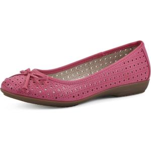 imageCLIFFS BY WHITE MOUNTAIN Womens Cheryl Cushioned Ballet FlatFuchsiaBurnishedSmooth