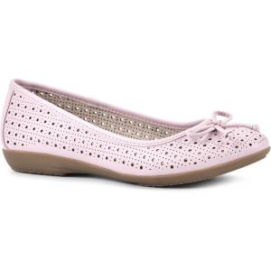 imageCLIFFS BY WHITE MOUNTAIN Womens Cheryl Cushioned Ballet FlatPale PinkBurnishedSmooth