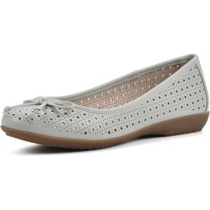 imageCLIFFS BY WHITE MOUNTAIN Womens Cheryl Cushioned Ballet FlatSage GreenSmooth