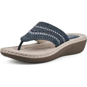 imageCLIFFS BY WHITE MOUNTAIN Womens Comate FlipFlopNavyNubuck