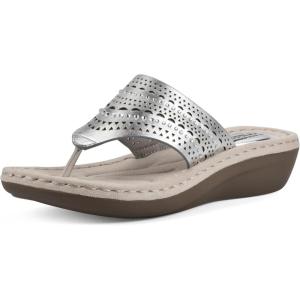 imageCLIFFS BY WHITE MOUNTAIN Womens Comate FlipFlopSilverMetallicSmooth