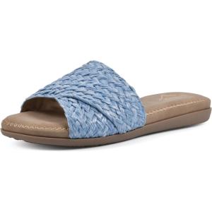 imageCLIFFS BY WHITE MOUNTAIN Womens Flawless Slide SandalBlueRaffia
