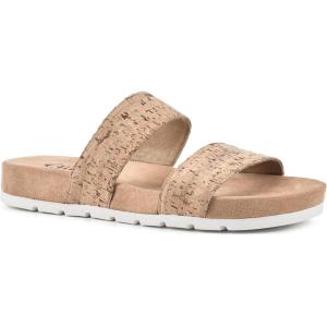 imageCLIFFS BY WHITE MOUNTAIN Womens Tahlie Slide SandalNaturalCork