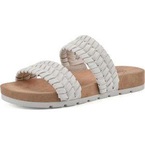 imageCLIFFS BY WHITE MOUNTAIN Womens Thankful Slide SandalWhiteSmooth