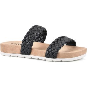 imageCLIFFS BY WHITE MOUNTAIN Womens Truly Slide SandalBlackSmooth