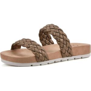 imageCLIFFS BY WHITE MOUNTAIN Womens Truly Slide SandalCopperMetSuededSmooth