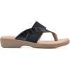 imageCLIFFS BY WHITE MOUNTAIN Bumble Womens Thong SandalBlackCrocoSmooth