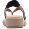 imageCLIFFS BY WHITE MOUNTAIN Bumble Womens Thong SandalNavyWovenSmooth
