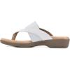imageCLIFFS BY WHITE MOUNTAIN Bumble Womens Thong SandalWhiteSnakePatent