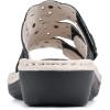 imageCLIFFS BY WHITE MOUNTAIN Caring Womens Slide SandalBlackSmooth