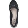 imageCLIFFS BY WHITE MOUNTAIN Womens Bowie Cushioned Ballet Wedge HeelBlackNylon