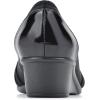 imageCLIFFS BY WHITE MOUNTAIN Womens Bowie Cushioned Ballet Wedge HeelBlackNylon