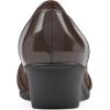 imageCLIFFS BY WHITE MOUNTAIN Womens Bowie Cushioned Ballet Wedge HeelBrownNylon