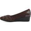 imageCLIFFS BY WHITE MOUNTAIN Womens Bowie Cushioned Ballet Wedge HeelBrownNylon