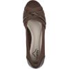 imageCLIFFS BY WHITE MOUNTAIN Womens Bowie Cushioned Ballet Wedge HeelBrownNylon