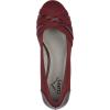 imageCLIFFS BY WHITE MOUNTAIN Womens Bowie Cushioned Ballet Wedge HeelBurgundyNylon