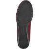 imageCLIFFS BY WHITE MOUNTAIN Womens Bowie Cushioned Ballet Wedge HeelBurgundyNylon