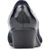imageCLIFFS BY WHITE MOUNTAIN Womens Bowie Cushioned Ballet Wedge HeelNavyNylon