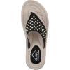 imageCLIFFS BY WHITE MOUNTAIN Womens Camila FlipFlopBlackNubuck
