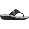 imageCLIFFS BY WHITE MOUNTAIN Womens Camila FlipFlopBlackNubuck