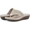 imageCLIFFS BY WHITE MOUNTAIN Womens Camila FlipFlopWhiteNubuck