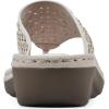 imageCLIFFS BY WHITE MOUNTAIN Womens Camila FlipFlopWhiteNubuck